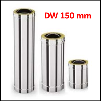 Dubbelwandig rond 150 mm