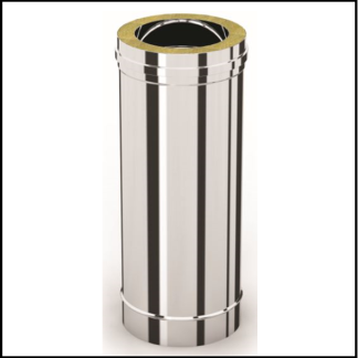 Solinox dubbelwandig 100 mm inw. lengte 50 cm