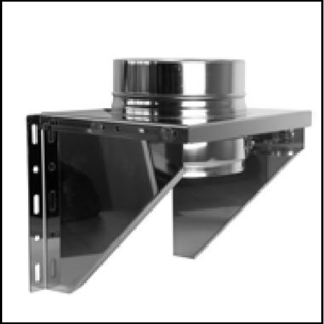 Solinox dubbelwandig 100 mm inw. Stoel constuctie