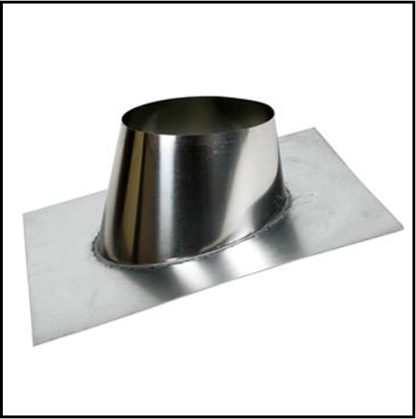 Holetherm dubbelwandig 200 mm inw. Dakplaat schuindak