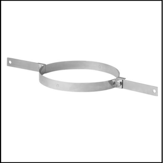 Holetherm RVS flex 125 mm inw. Ophangbeugel