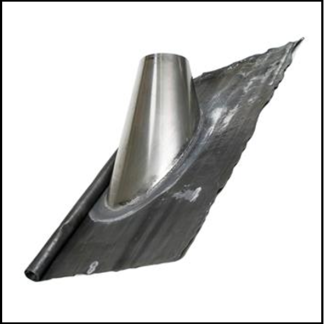Holetherm dubbelwandig 100 mm inw. Loodslap 40 tot 60 graden