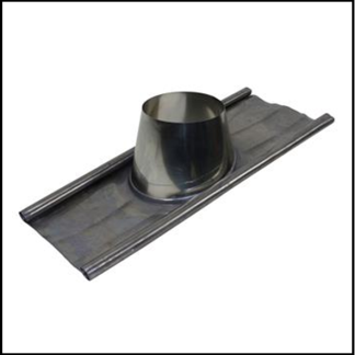 Holetherm dubbelwandig 100 mm inw. Loodslap 5 tot 25 graden