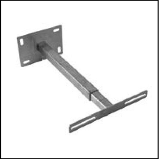 Solinox dubbelwandig 100 mm inw. Muurbeugel verlenging 50 cm