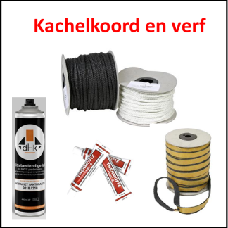 Kachelkoord en verf