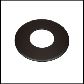 Enkelwandig staal 0,6 mm rond 150 mm Rozet breed