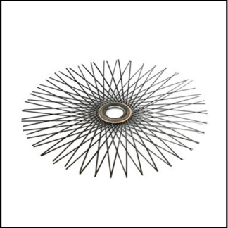Draadster los rond 300 mm