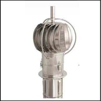 Draaikap insteek rond 150 mm