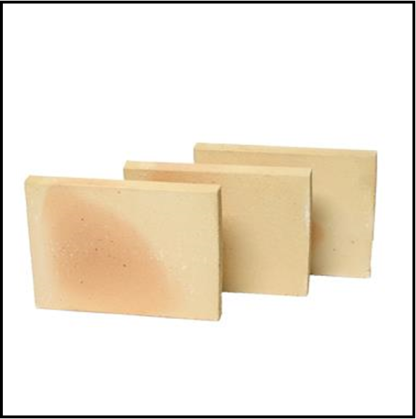 Hitte bestendige tegel GEEL 310 x 212 x 30 mm